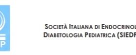 SOCIETÀ ITALIANA DI ENDOCRINOLOGIA E  DIABETOLOGIA PEDIATRICA